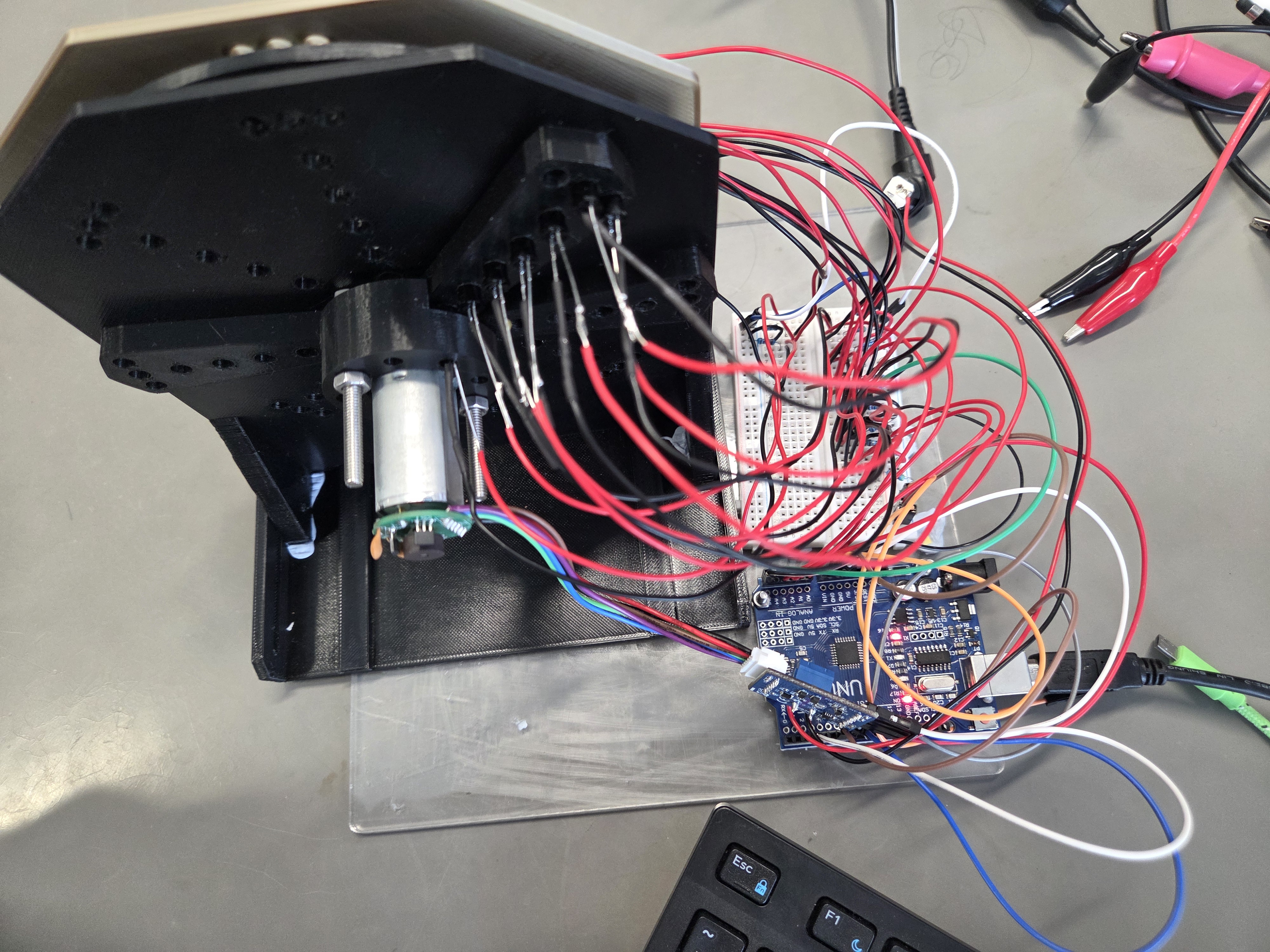 Optical Quadrature Encoder — Yuan Tsai